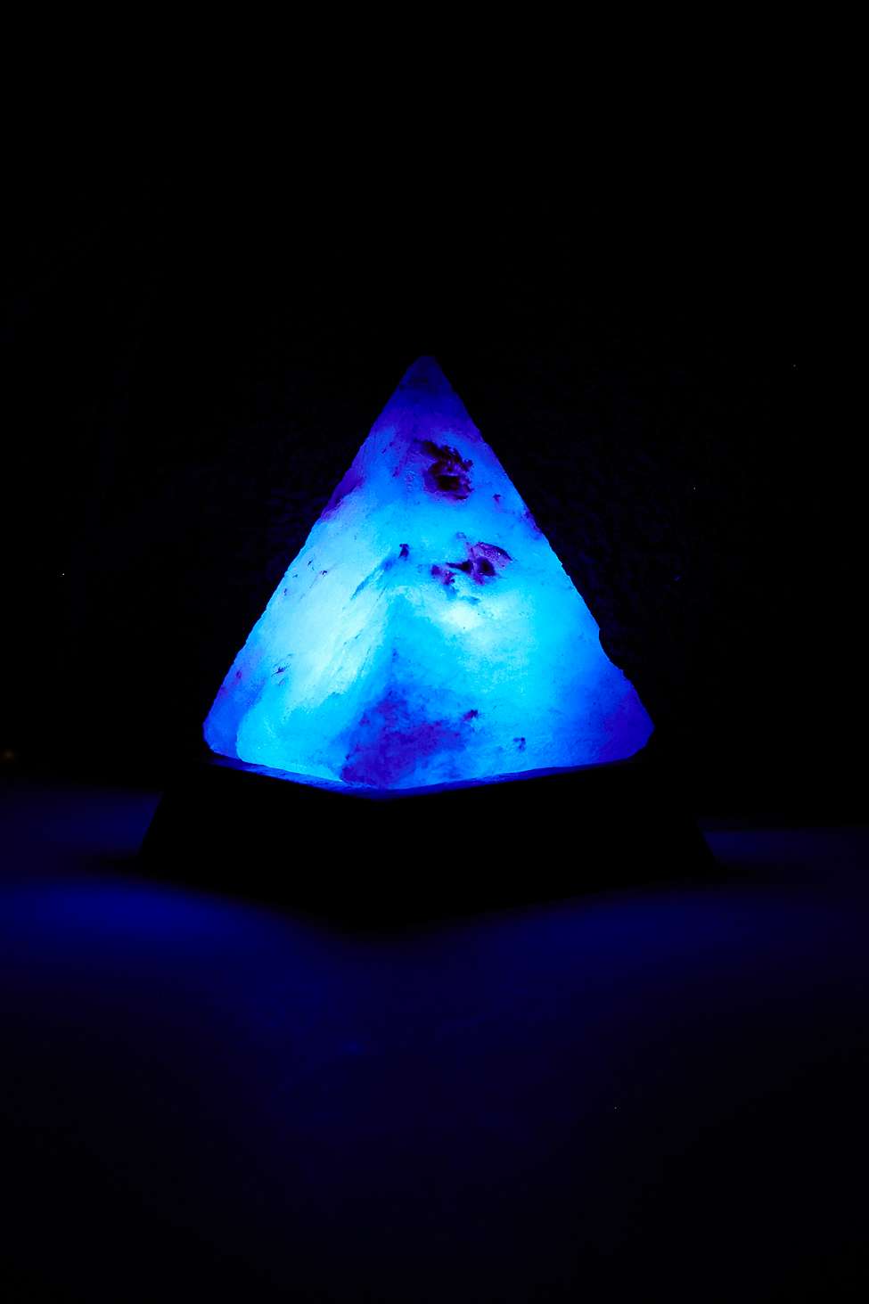 Pyramid Salt Rock Desk Lamp Madrigal One Page