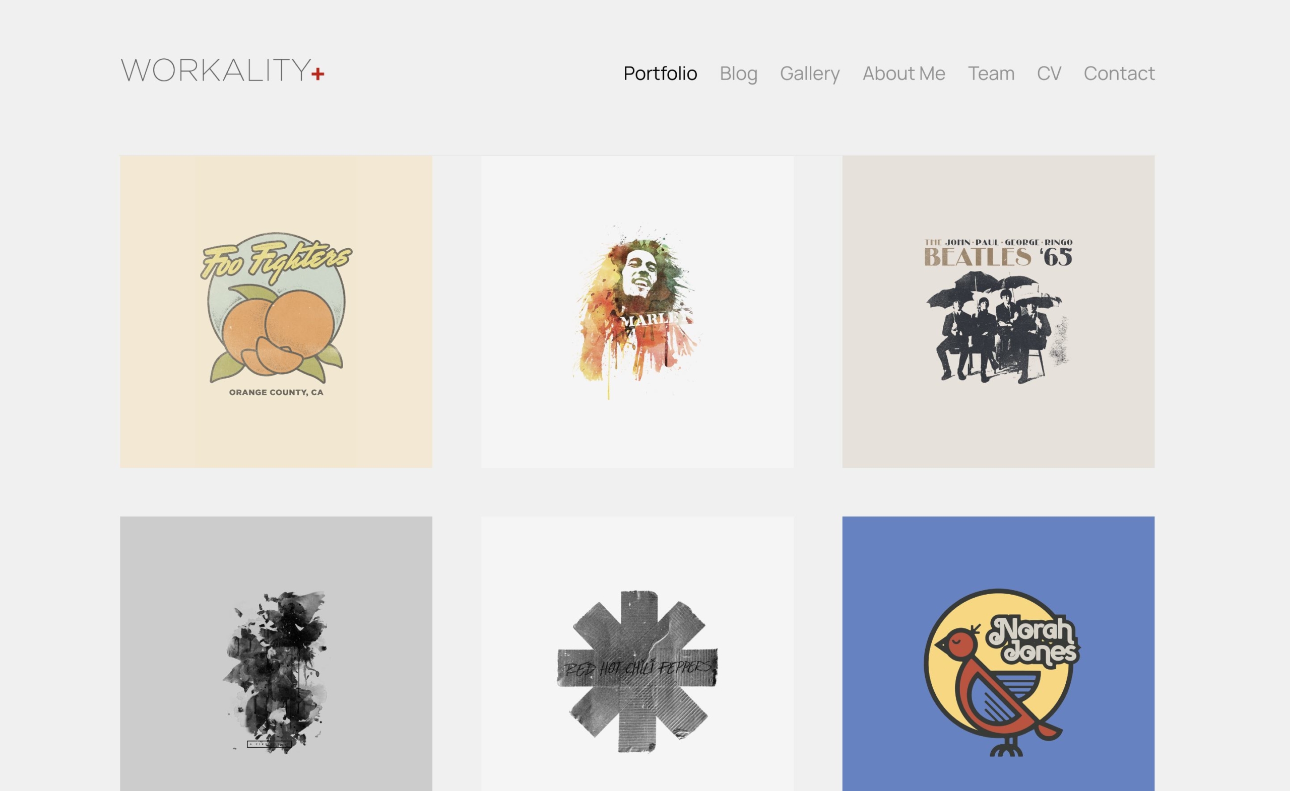 Workality Plus Demo : Portfolio