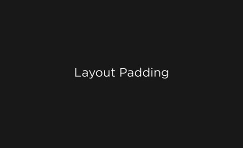 Layout Padding